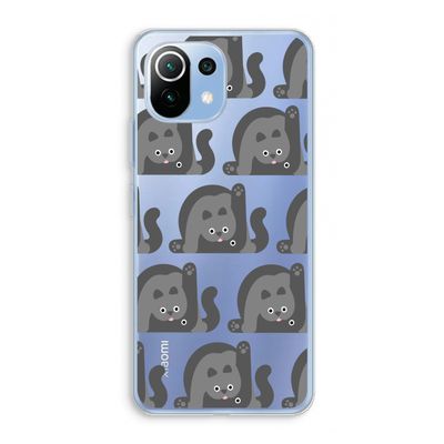Cats: Xiaomi Mi 11 Lite Transparant Hoesje