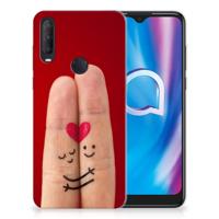 Alcatel 1S (2020) | Sillicone Back Cover | Liefde - Origineel Romantisch Cadeau