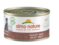 ALMO Natuur HFC NATURAL rundvlees - natvoer voor volwassen honden - 95 g