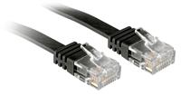 LINDY 47521 RJ45 Netwerkkabel, patchkabel CAT 6 U/UTP 1.00 m Zwart 1 stuk(s) - thumbnail