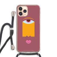 Mono V: iPhone 11 Pro Max Transparant Hoesje met koord