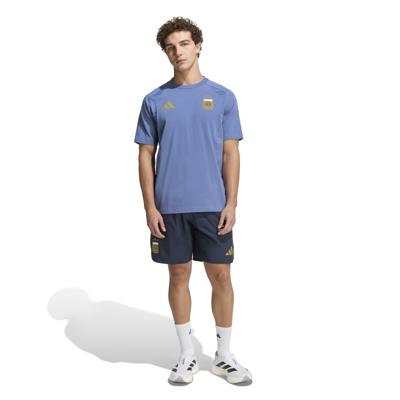 adidas Argentinië Tiro Travel Set 2026-2028 Blauw Donkerblauw Goud
