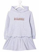 Brunello Cucinelli Kids robe-hoodie Dreamer - Gris