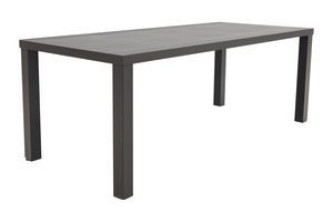 Lena tuintafel antraciet - 210 x 90 cm.