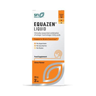 EquaZen Omega 3 & 6 Vetzuren Vloeibaar Citrus 200ml
