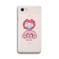 Hartje: Google Pixel 3 Transparant Hoesje