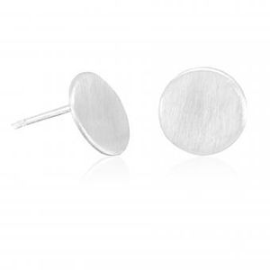 Zilveren Oorstekers "Disco Mate" (10 x 1 mm) - 925 Sterling