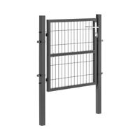 Tuindeur met slot - 106 x 100 cm - staal (powder coated)