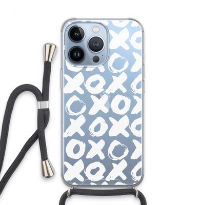 XOXO: iPhone 13 Pro Transparant Hoesje met koord