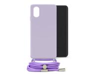 Mobilize Mobilize Lanyard Gelly Case for Samsung Galaxy A03 Pastel Purple