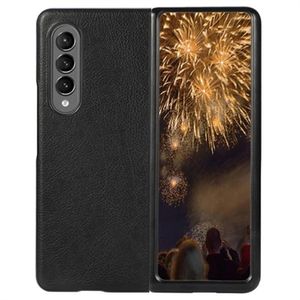 Samsung Galaxy Z Fold4 Gecoate Hybride Hoesje - Zwart