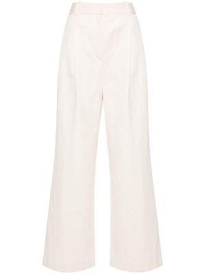 LouLou de Saison pantalon Idai à coupe droite - Tons neutres