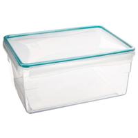 5Five Vershoudbakje met deksel - kunststof - luchtdicht - 25 x 18 x 12 cm - 3700 ml