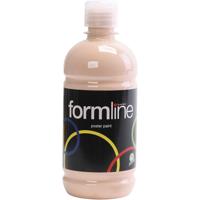 Creativ Company Tempera verf mat, beige, 500 ml/ 1 fles