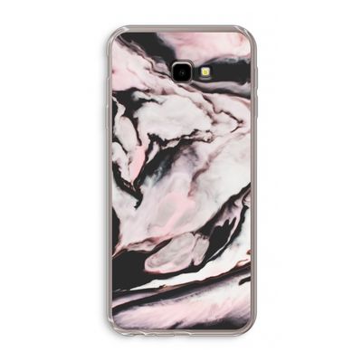 Roze stroom: Samsung Galaxy J4 Plus Transparant Hoesje