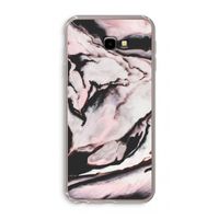 Roze stroom: Samsung Galaxy J4 Plus Transparant Hoesje