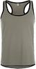 Starworld SW305 Men´s Contrast Sports Vest - Sports Grey (Melange)/Black - XXL