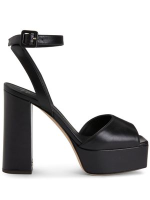 Giuseppe Zanotti sandales New Betty à plateforme - Noir