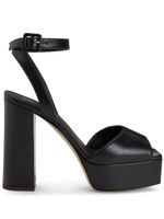 Giuseppe Zanotti sandales New Betty à plateforme - Noir