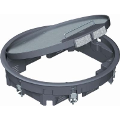 GESR7 10U 9011  - Installation box for underfloor duct GESR7 10U 9011