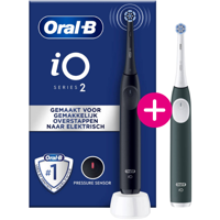 Oral-B iO Series 2 Night Black + Extra Body Forest Green