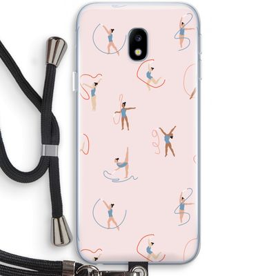 Dancing #3: Samsung Galaxy J3 (2017) Transparant Hoesje met koord