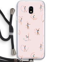 Dancing #3: Samsung Galaxy J3 (2017) Transparant Hoesje met koord