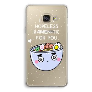 I'm A Hopeless Ramen-Tic For You: Samsung A3 (2017) Transparant Hoesje