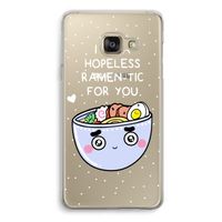 I'm A Hopeless Ramen-Tic For You: Samsung A3 (2017) Transparant Hoesje