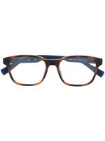 Lacoste lunettes de vue à monture carrée - Bleu - thumbnail