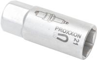 PROXXON bougie-dopsleutel 1/2" end plug insert with magnets 21 mm proxxo