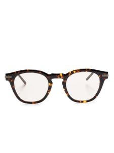 Oliver Peoples lunettes de vue Len à effet écailles de tortue - Marron