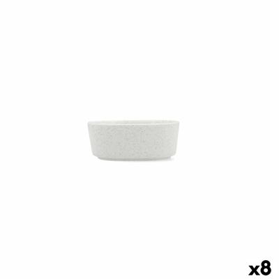 Aperitiefschaaltje Bidasoa Elite Wit Keramisch 11,5 x 11,3 x 4,7 cm (8 Stuks)