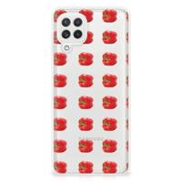 Samsung Galaxy A22 4G | M22 | Siliconen Case | Paprika Red