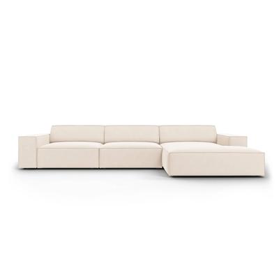 Haluta - Modulaire 4-zits Hoekbank Jovie- 284x166x70 - Crème