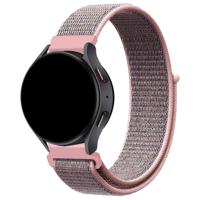 Samsung Galaxy Watch 5 Pro Nylon Band - Roze Zand Samsung Galaxy Watch 5 Pro Nylon Band - Roze Zand