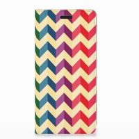 Nokia 3.1 (2018) | Hoesje met Magneet | Zigzag Multi Color
