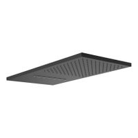 Hoofddouche Tres Exclusive | 55x28 cm | Met waterval | Rechthoek | Zwart mat