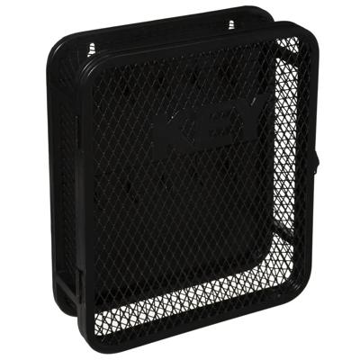 Atmosphera Sleutelkastje - metaal - zwart - 32 cm - tot 10 sleutels - industrieel