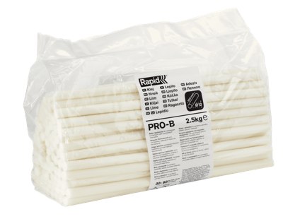 Rapid Lijmpatronen PRO-B Wit | Ø11-12 x 190 mm | 2,5 kg - 40302804