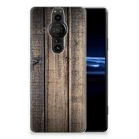 Sony Xperia Pro-I | Bumper Hoesje | Steigerhout