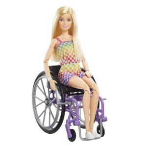 Mattel Fashionistas - Barbie met een paarse rolstoel #194 pop