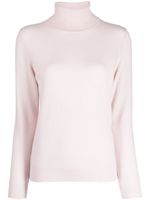 N.Peal ribbed-knit roll neck sweater - Rose - thumbnail