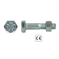 pgb-Europe PGB-FASTENERS | SB-bout CE 8.8 EN15048-1 M16x150 Zn | 25 st P15048801016001503