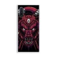 Hell Hound and Serpents: Samsung Galaxy Note 10 Plus Transparant Hoesje