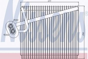 Verdamper, airconditioning 92289