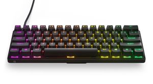 SteelSeries Apex Pro Mini gaming toetsenbord 60%, RGB leds, Double Shot PBT Keycaps