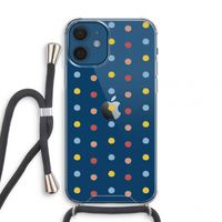 Bollen: iPhone 12 mini Transparant Hoesje met koord