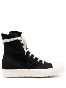 Rick Owens DRKSHDW baskets montantes Broken - Noir