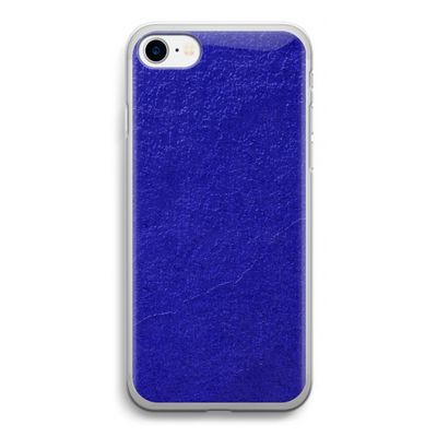 Majorelle Blue: iPhone SE 2020 Transparant Hoesje